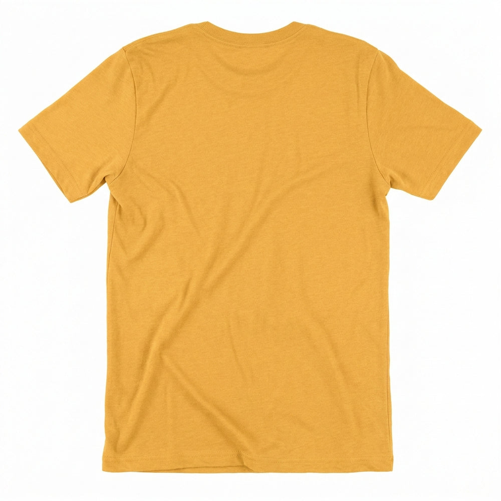#01 HEATHER YELLOW GOLD TEE back