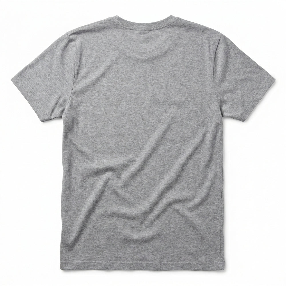 #02 ATHLETIC HEATHER TEE back