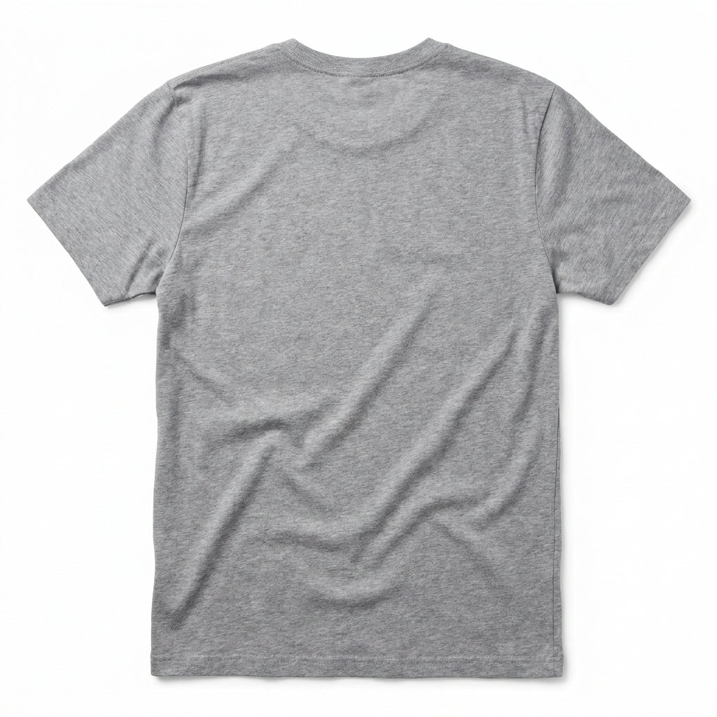 #02 ATHLETIC HEATHER TEE back