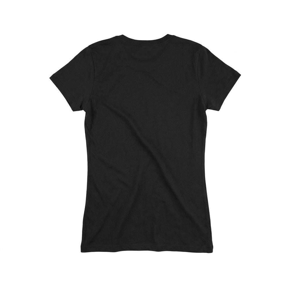 #03 BLACK WOMEN'S TEE back