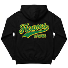 #03 BLACK ZIP HOODIE back