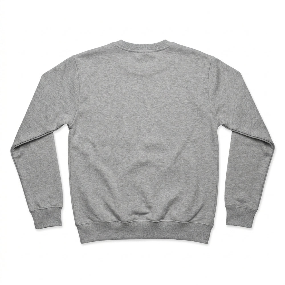 #04 ATHLETIC HEATHER CREWNECK back